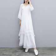 Buddha Stones 3Pcs Yoga Chiffon Clothing Uniform Meditation Zen Practice Women's Set  (Extra 30% Off | USE CODE: FS30) - image 28