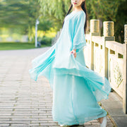 Buddha Stones 3Pcs Yoga Chiffon Clothing Uniform Meditation Zen Practice Women's Set  (Extra 30% Off | USE CODE: FS30) - image 1