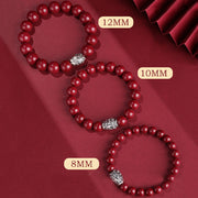 Buddha Stones 999 Sterling Silver PiXiu Natural Cinnabar Wealth Luck Bracelet (Extra 30% Off | USE CODE: FS30) - image 11