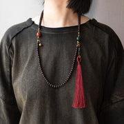 Buddha Stones 108 Mala Beads Natural Tibet Purple Bodhi Seed Auspiciousness Bracelet (Extra 30% Off | USE CODE: FS30) - image 7