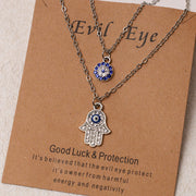 Buddha Stones Evil Eye Hamsa Symbol Blessing Luck Chain Necklace Pendant (Extra 35% Off | USE CODE: FS35) - image 7