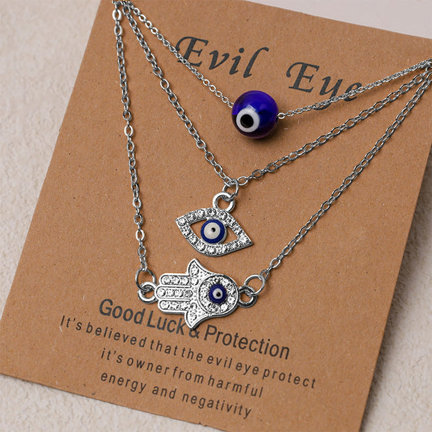 Buddha Stones Evil Eye Hamsa Symbol Blessing Luck Chain Necklace Pendant (Extra 35% Off | USE CODE: FS35) - image 10