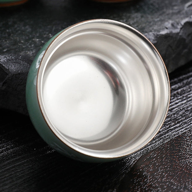 Buddha Stones Butterfly Goldfish Lotus Koi Fish Ceramic Teacup Kung Fu Tea Cup 120ml (Extra 35% Off | USE CODE: FS35) - image 11