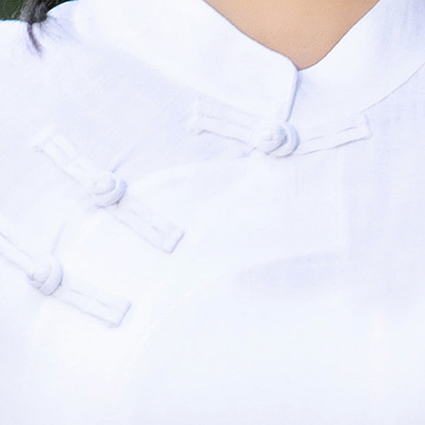 Buddha Stones 2Pcs Plain Long Sleeve Zen Yoga Clothing Meditation Clothing Top Pants Women's Set (Extra 30% Off | USE CODE: FS30) - image 4