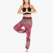 Buddha Stones Boho Loose Harem Trousers Women's Yoga Pants