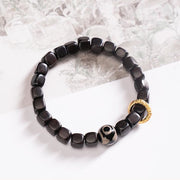 FREE Today: Serenity And Stability Tibetan Ebony Wood Dzi Bead Bracelet FREE FREE 3