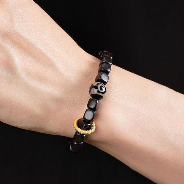 FREE Today: Serenity And Stability Tibetan Ebony Wood Dzi Bead Bracelet FREE FREE 11