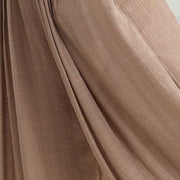 Buddha Stones Solid Color Loose Cotton Linen Wide Leg Pants For Yoga Classical Dance (Extra 35% Off | USE CODE: FS35) - image 12