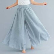 Buddha Stones Women Casual Loose Cotton Linen Wide Leg Pants For Yoga Dance