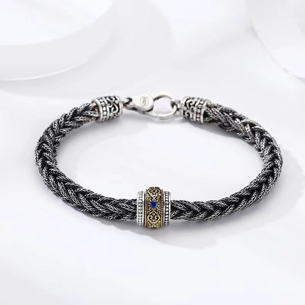 Buddha Stones Tibetan Twisted Design Copper Wealth Buckle Rotatable Bracelet (Extra 35% Off | USE CODE: FS35) - image 1