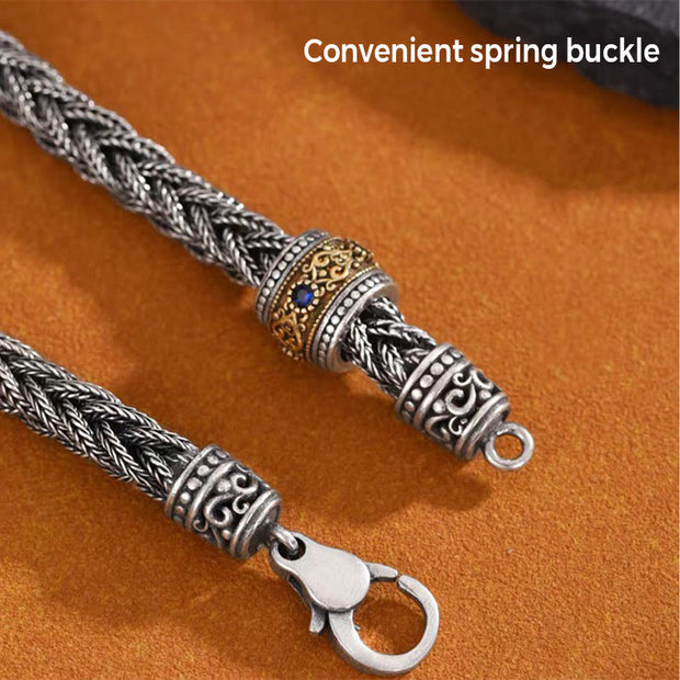 Buddha Stones Tibetan Twisted Design Copper Wealth Buckle Rotatable Bracelet (Extra 35% Off | USE CODE: FS35) - image 3