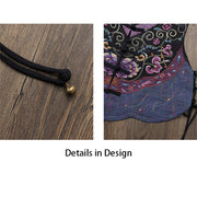 Buddha Stones Vintage Frog-Button Embroidery Purple Flower Tang Suit Design Sleeveless Vest (Extra 30% Off | USE CODE: FS30) - image 15