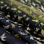 Buddha Stones Dragonfly Crane Bamboo Leaves Plum Blossom Bamboo Handles Handbag (Extra 30% Off | USE CODE: FS30) - image 8