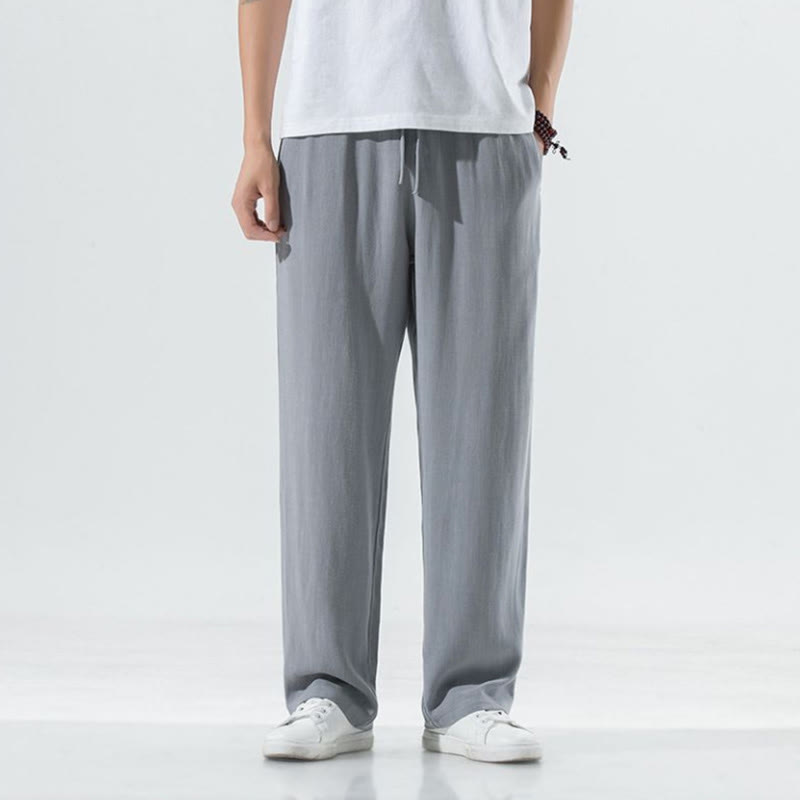【BAON】Motimd color cotton pants Richmond Pants-Deep Wisteria | Boden USA