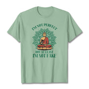 Buddha Stones I'm Not Perfect Tee T-shirt