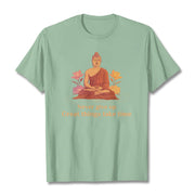 Buddha Stones Never Give Up Tee T-shirt