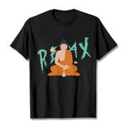 Buddha Stones RELAX Lotus Buddha Tee T-shirt