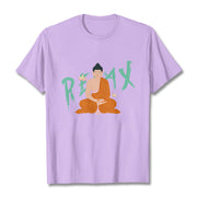 Buddha Stones RELAX Lotus Buddha Tee T-shirt