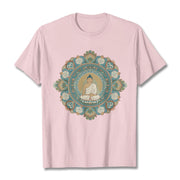 Buddha Stones Mandala Flower Buddha Tee T-shirt