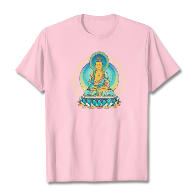 Buddha Stones Lotus Buddha Tee T-shirt