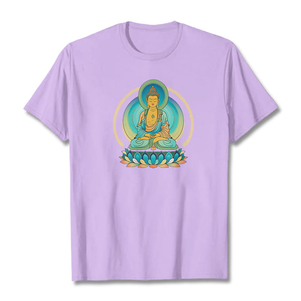 Buddha Stones Lotus Buddha Tee T-shirt