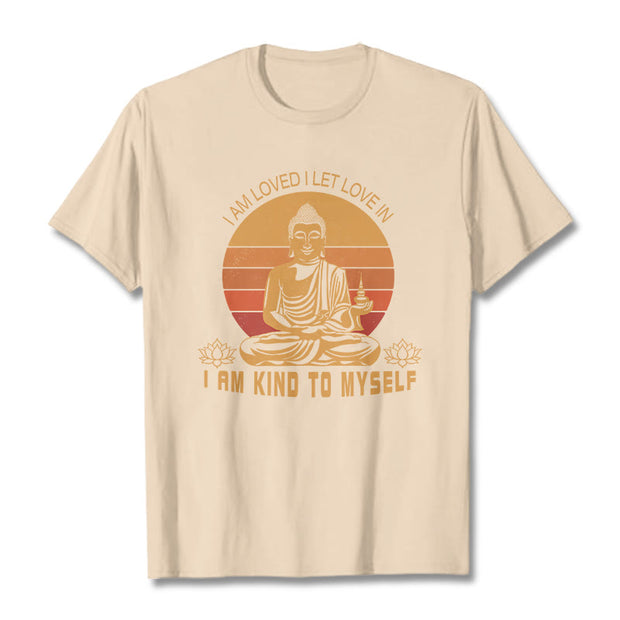 Buddha Stones I Am Loved Tee T-shirt T-Shirts BS Bisque 2XL