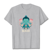 Buddha Stones NAMASTE Buddha Lotus Meditation Tee T-shirt