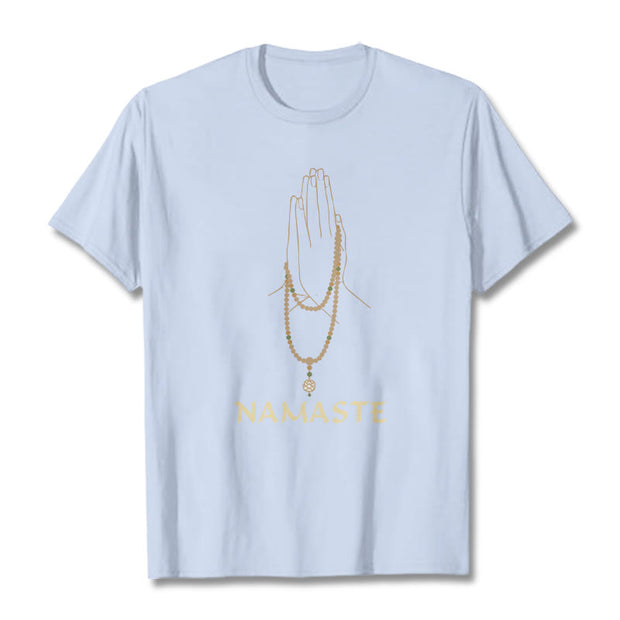 Buddha Stones NAMASTE Tee T-shirt