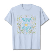 Buddha Stones The Golden Rule Lotus Tee T-shirt