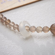 FREE Today: Refreshing The Mind Thuja Sutchuenensis Gray Agate Bracelet
