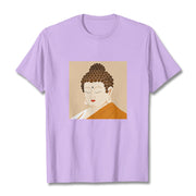 Buddha Stones Close Eyes And Relax Buddha Tee T-shirt