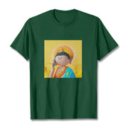 Buddha Stones Buddha Picks Up The Phone Tee T-shirt