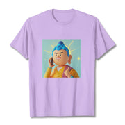 Buddha Stones Funny Cartoon Buddha Tee T-shirt