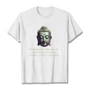 Buddha Stones How People Treat You Is Their Karma Buddha Tee T-shirt