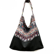 Buddha Stones Cotton Crossbody Bag Shoulder Bag