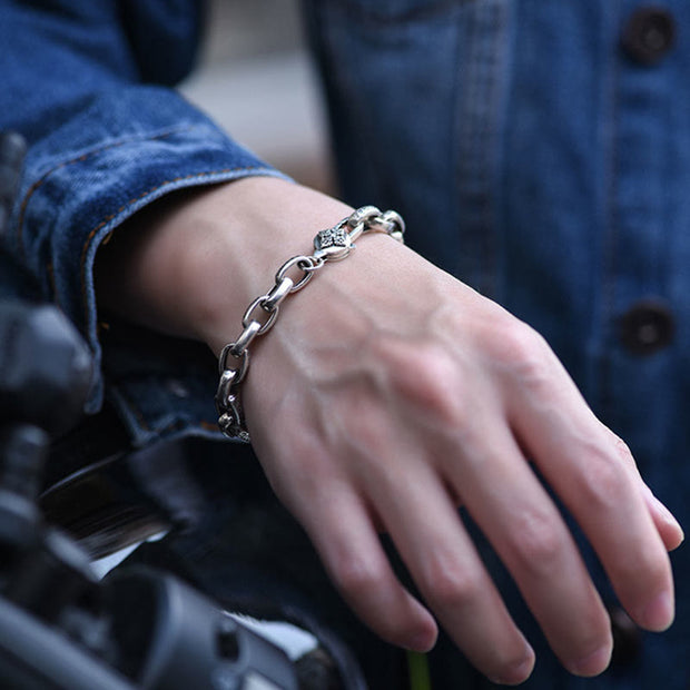 Buddha Stones 925 Sterling Silver Six True Words Wisdom Calm Bracelet (Extra 30% Off | USE CODE: FS30) - image 8