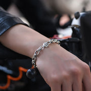 Buddha Stones 925 Sterling Silver Six True Words Wisdom Calm Bracelet (Extra 30% Off | USE CODE: FS30) - image 4