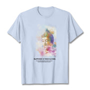 Buddha Stones Happiness Is Your Nature Tee T-shirt