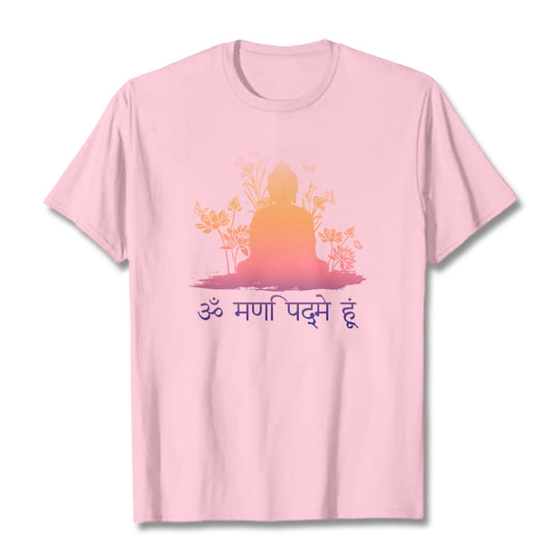 Buddha Stones Sanskrit OM NAMAH SHIVAYA Tee T-shirt