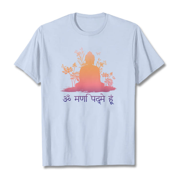 Buddha Stones Sanskrit OM NAMAH SHIVAYA Tee T-shirt