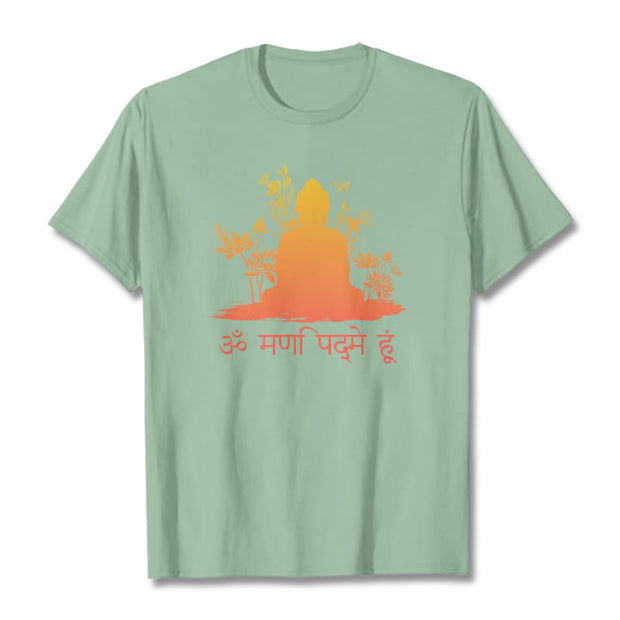 Buddha Stones Sanskrit OM NAMAH SHIVAYA Tee T-shirt