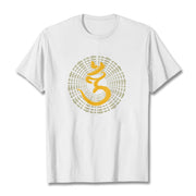 Buddha Stones 108 OM NAMAH SHIVAYA Mantra Sanskrit Tee T-shirt