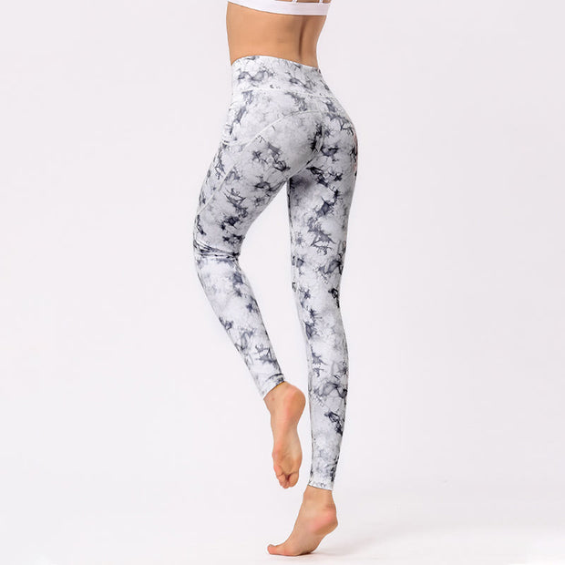 Buddha Stones Colorful Print Pants Sports Exercise Fitness Leggings Women's Yoga Pants