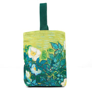 Buddha Stones Roses Canvas Handbag Handbags BS 3