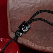 FREE Today: Ward Off Evil Spirits Cinnabar Lotus Peace Buckle Necklace Pendant