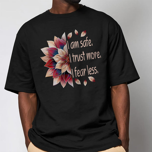 Buddha Stones I Am Safe Tee T-shirt