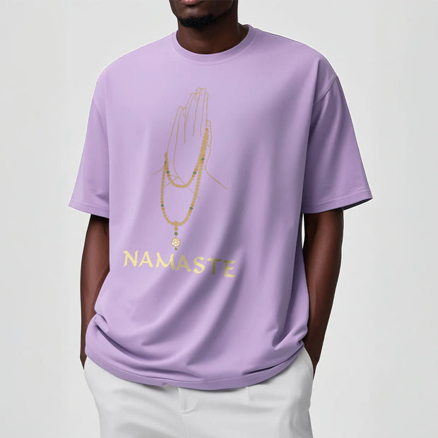 Buddha Stones NAMASTE Tee T-shirt