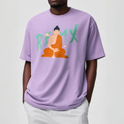 Buddha Stones RELAX Lotus Buddha Tee T-shirt