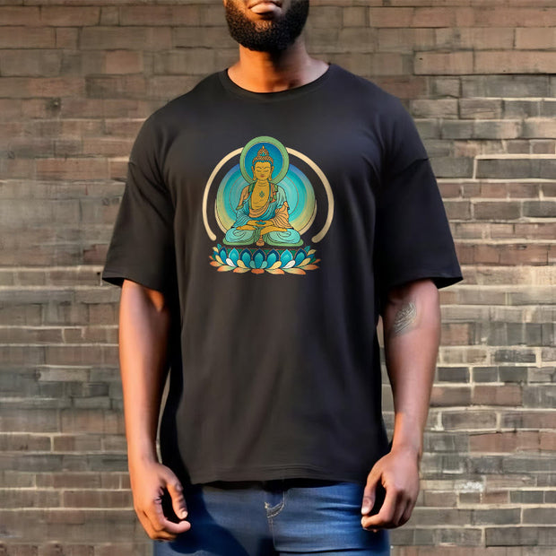 Buddha Stones Lotus Buddha Tee T-shirt