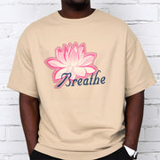 Buddha Stones BREATHE Lotus Flower Tee T-shirt